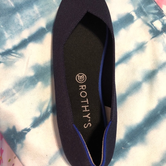 Navy Blue Rothy’s Size 10W NWOB - Picture 5 of 10